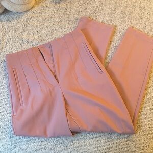 Zara Pink High-Waisted Trousers